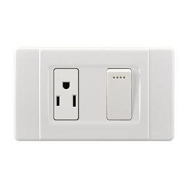 High Standard Electric Switch Socket Super Big Silver Point  A SERIES ABS Material